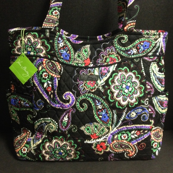 Vera Bradley Handbags - VERA BRADLEY  LARGE PLEATED TOTE